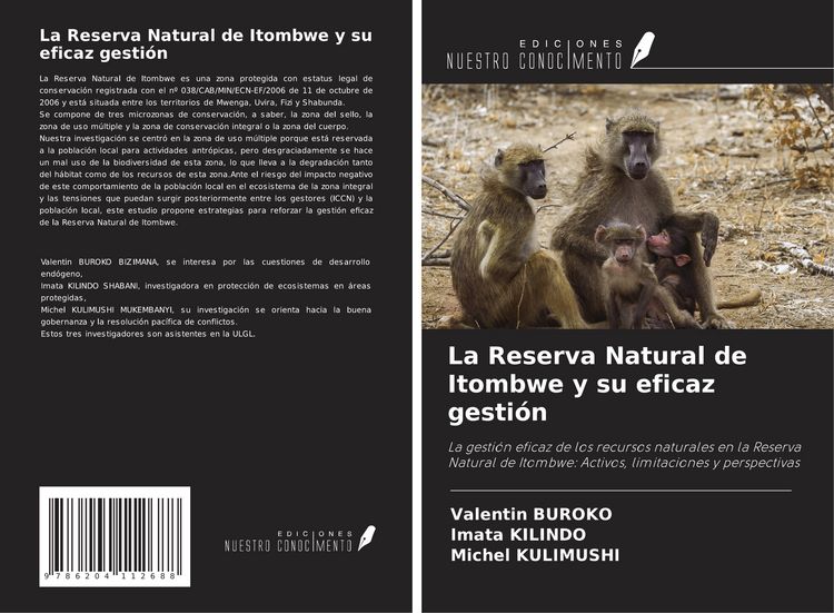 Produktbild: La Reserva Natural de Itombwe y su eficaz gesti&oacute;n