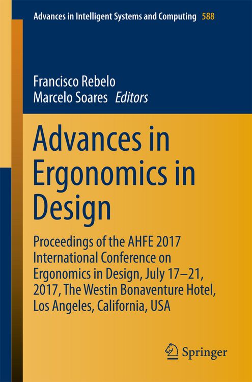 Produktbild: Advances in Ergonomics in Design