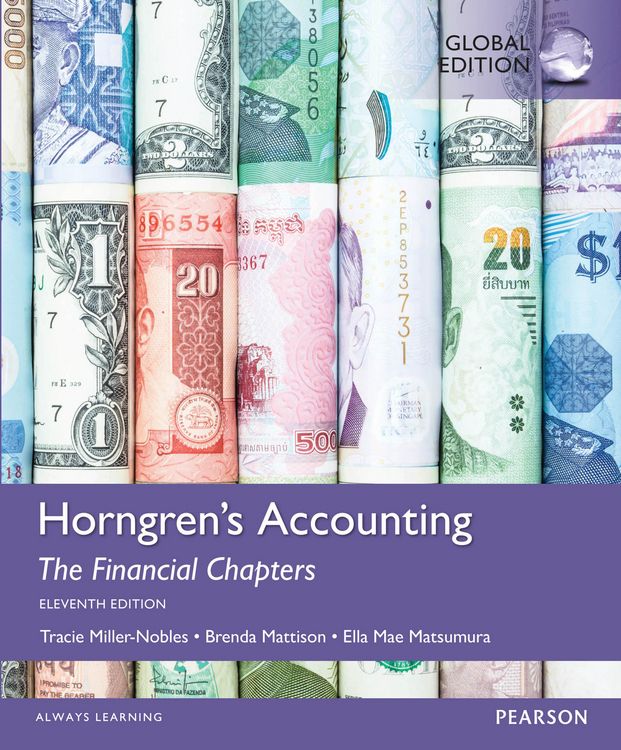 Produktbild: Horngren's Accounting, The Financial Chapters, Global Edition