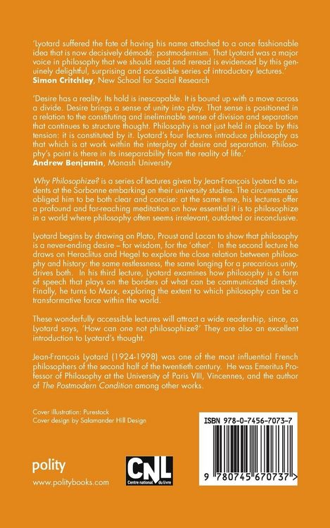 Produktbild: Why Philosophize?