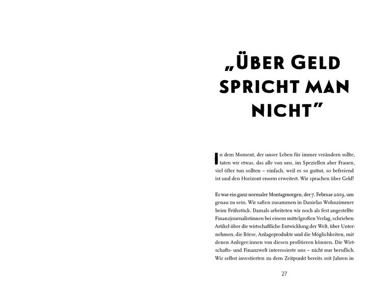 Produktbild: &bdquo;Geld interessiert mich einfach nicht"