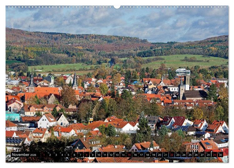 Produktbild: Schl&uuml;chtern 2026 (Wandkalender 2026 DIN A2 quer), CALVENDO Monatskalender