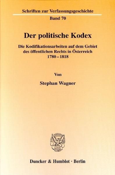Produktbild: Der politische Kodex.
