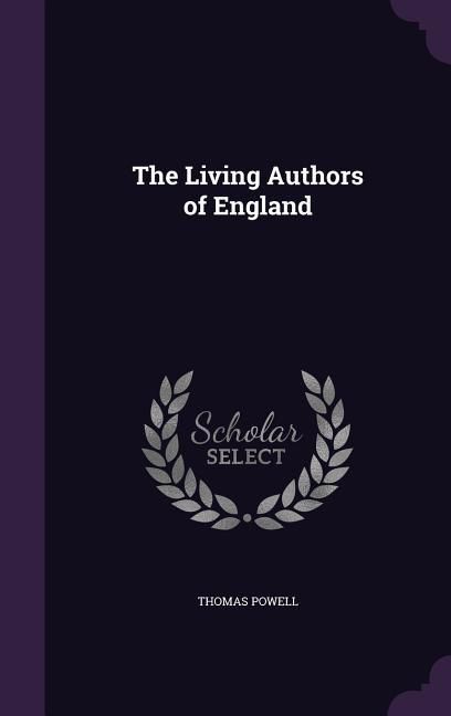 Produktbild: The Living Authors of England