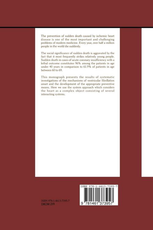 Produktbild: Ventricular Fibrillation and Sudden Coronary Death