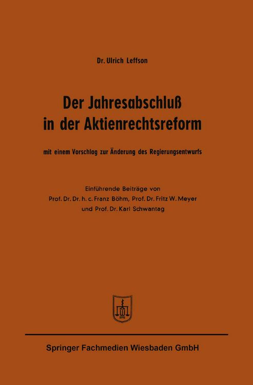 Produktbild: Der Jahresabschlu&szlig; in der Aktienrechtsreform