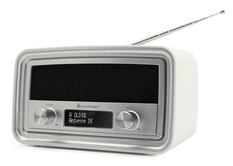 Produktbild: Soundmaster UR190WE Tischradio DAB+, UKW DAB+, UKW Wei&szlig;