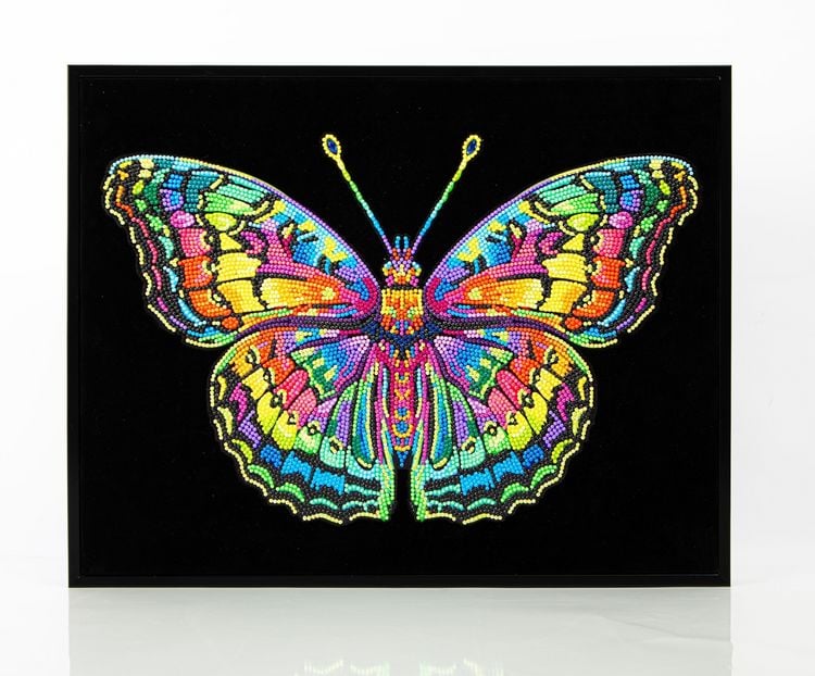 Produktbild: DIAMOND DOTZ - Diamond Painting Neon Schmetterling