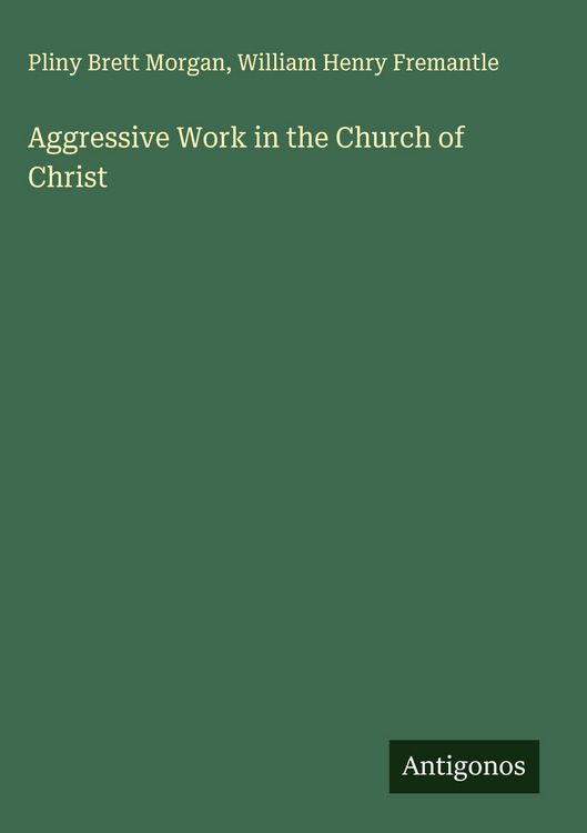 Produktbild: Aggressive Work in the Church of Christ