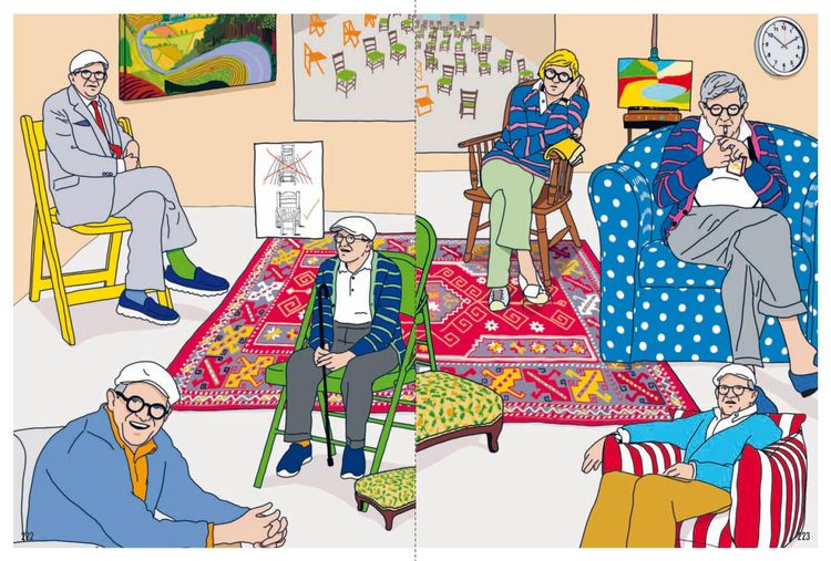 Produktbild: David Hockney - Eine Biografie in Bildern