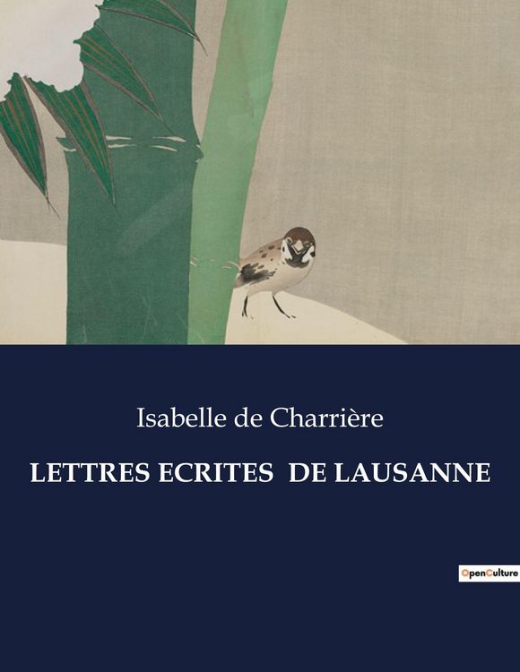Produktbild: Lettres Ecrites De Lausanne
