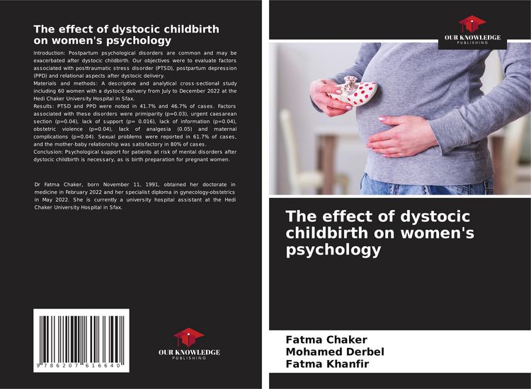 Produktbild: The effect of dystocic childbirth on women's psychology