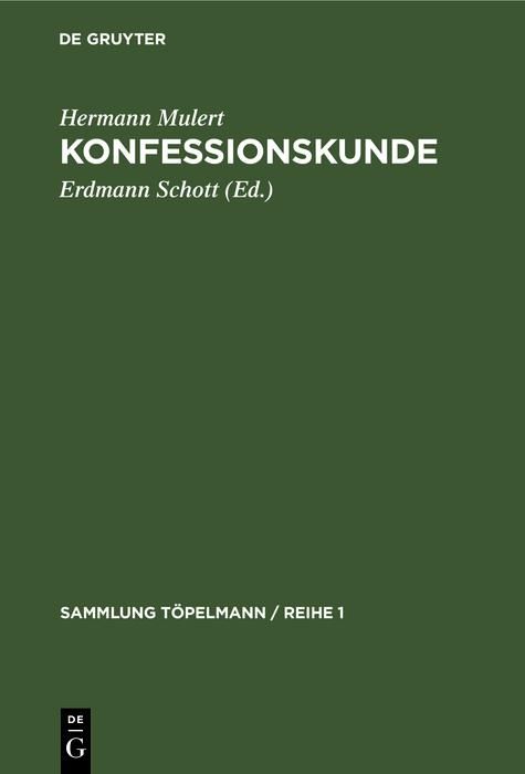 Produktbild: Konfessionskunde