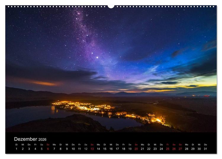 Produktbild: Neuseeland - Paradies am anderen Ende der Welt (Wandkalender 2026 DIN A2 quer), CALVENDO Monatskalender