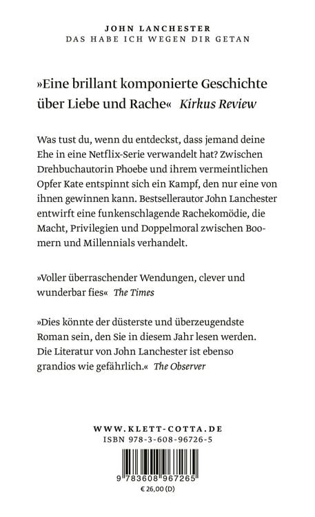 Produktbild: Das habe ich wegen dir getan