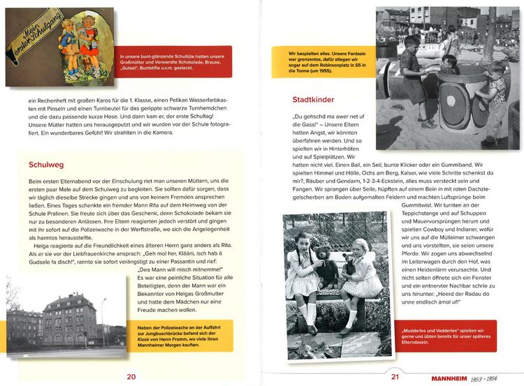 Produktbild: Aufgewachsen in Mannheim in den 50er & 60er Jahren
