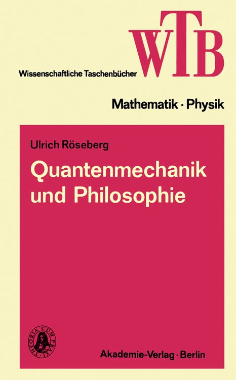 Produktbild: Quantenmechanik und Philosophie