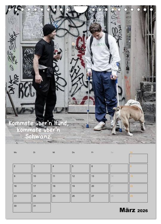 Produktbild: Berliner Stra&szlig;enfoto Kalender 2026 (Wandkalender 2026 DIN A4 hoch), CALVENDO Monatskalender