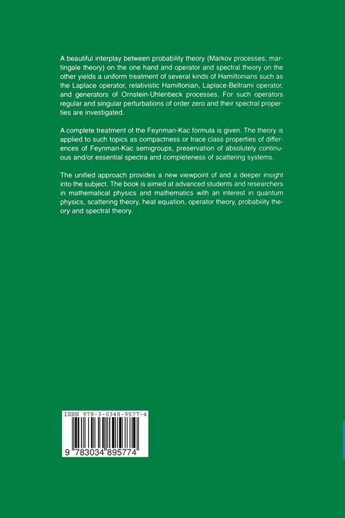 Produktbild: Stochastic Spectral Theory for Selfadjoint Feller Operators