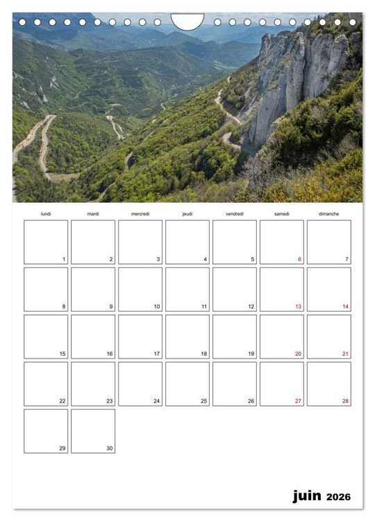 Produktbild: Le sud du Vercors, paysages (Calendrier mural 2026 DIN A4 horizontal), CALVENDO calendrier mensuel