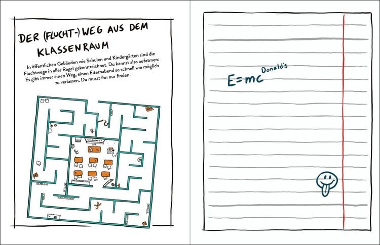 Das Kritzelbuch für den Elternabend