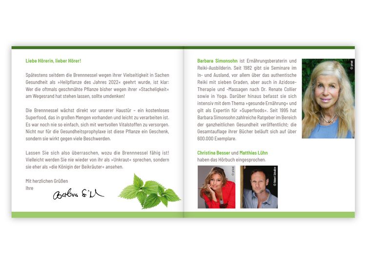 Produktbild: Brennnessel. H&ouml;rbuch