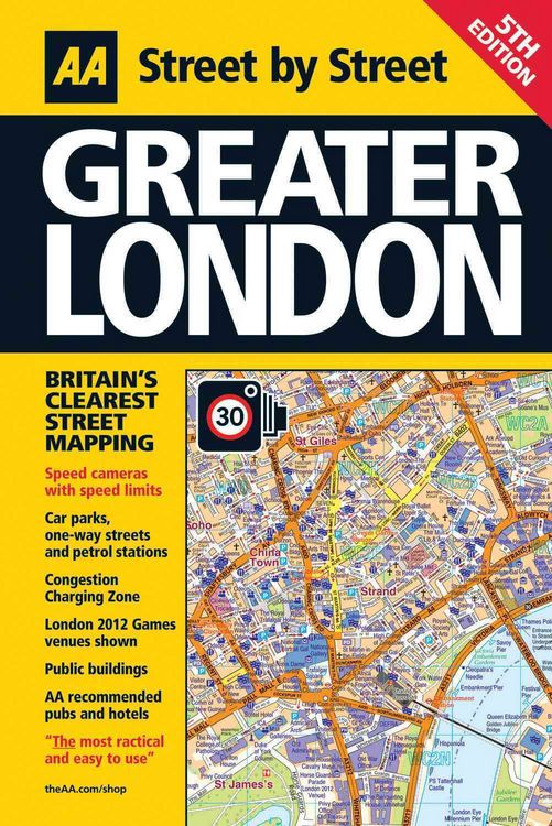 Produktbild: Greater London: Street by Street