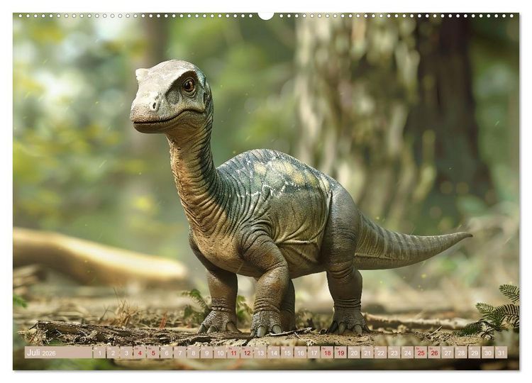 Produktbild: Dino-Babys (Wandkalender 2026 DIN A2 quer), CALVENDO Monatskalender