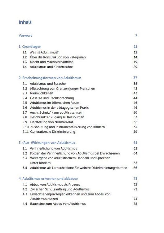 Produktbild: Adultismus wahrnehmen, reflektieren, abbauen