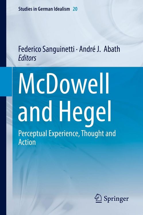 Produktbild: McDowell and Hegel