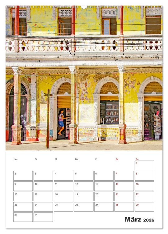 Produktbild: Reise durch Mittelamerika - Urlaubsplaner (hochwertiger Premium Wandkalender 2026 DIN A2 hoch), Kunstdruck in Hochglanz