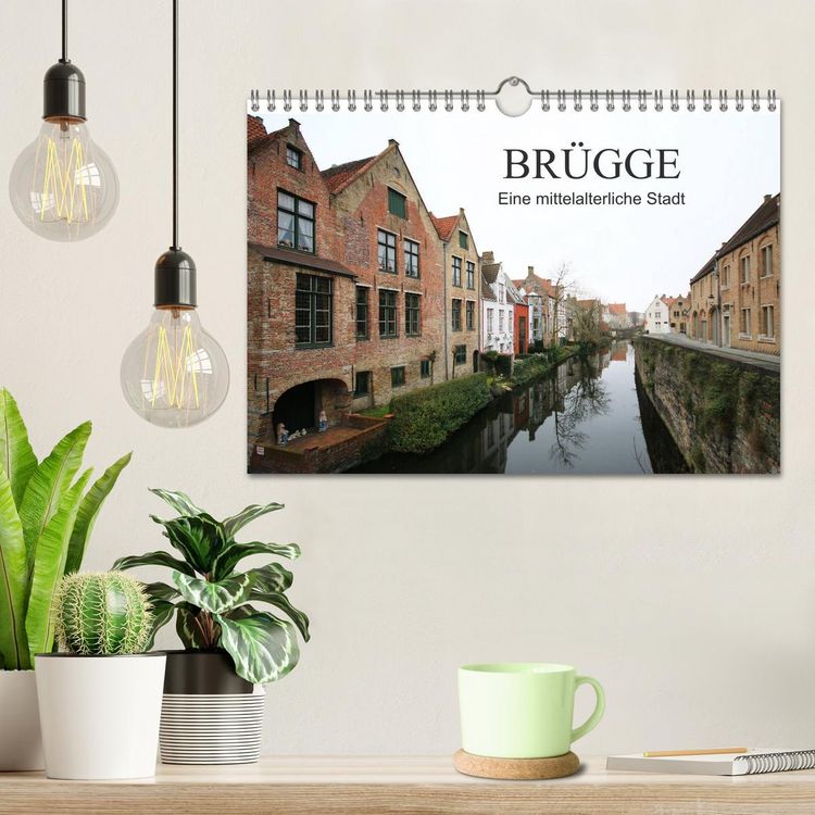 Produktbild: Br&uuml;gge - Eine mittelalterliche Stadt (Wandkalender 2026 DIN A4 quer), CALVENDO Monatskalender