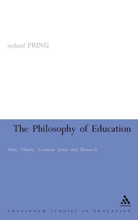 Produktbild: The Philosophy of Education