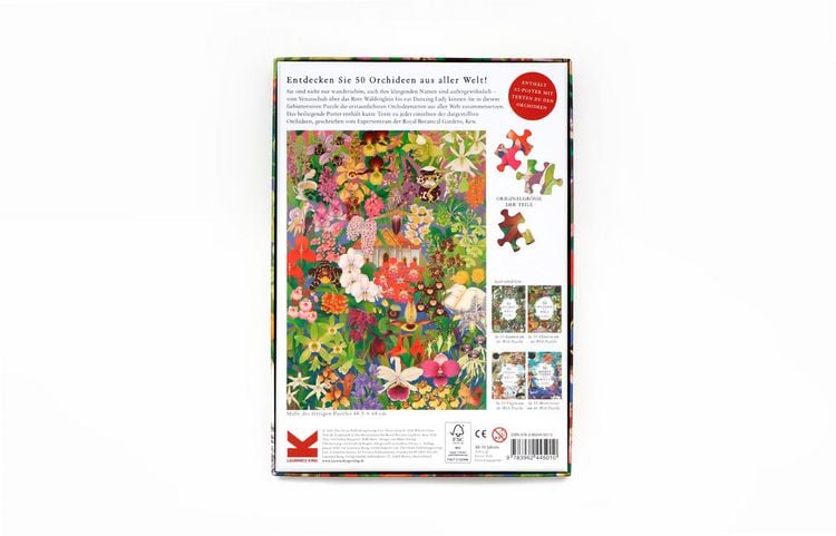 Produktbild: In 50 Orchideen um die Welt