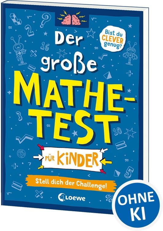 Produktbild: Der gro&szlig;e Mathetest f&uuml;r Kinder - Stell dich der Challenge!