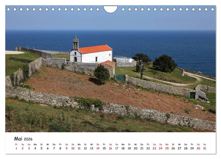 Produktbild: Nordspanien (Wandkalender 2026 DIN A4 quer), CALVENDO Monatskalender