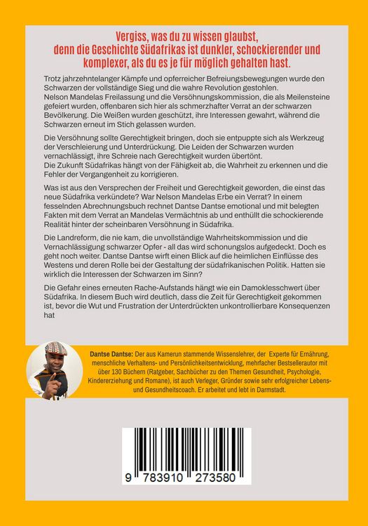 Produktbild: Nelson Mandela - die nicht vollendete Revolution und der gestohlene Sieg der Schwarzen