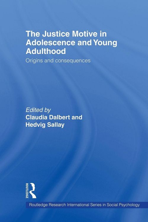 Produktbild: The Justice Motive in Adolescence and Young Adulthood