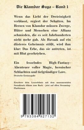 Produktbild: Die Klamdor Saga Band 1 Das Erbe der Dreieinigkeit