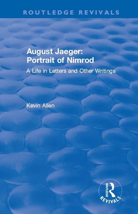Produktbild: August Jaeger: Portrait of Nimrod