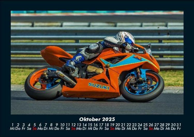 Produktbild: Motorräder 2025 Fotokalender DIN A5