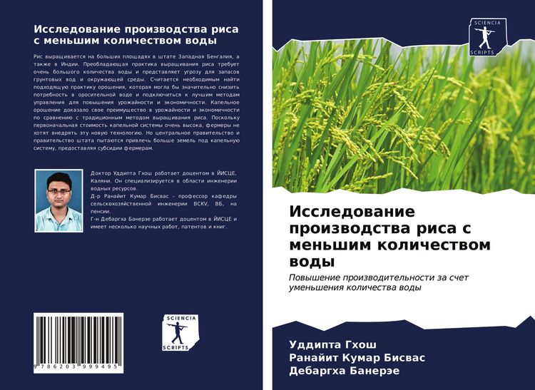 Produktbild: Issledowanie proizwodstwa risa s men'shim kolichestwom wody