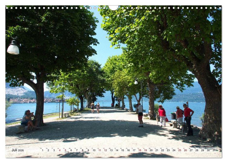 Produktbild: Isola dei Pescatori im Lago Maggiore (Wandkalender 2026 DIN A3 quer), CALVENDO Monatskalender