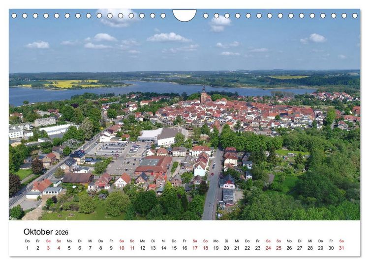 Produktbild: Sternberg in Mecklenburg - Luftaufnahmen von Markus Rein (Wandkalender 2026 DIN A4 quer), CALVENDO Monatskalender