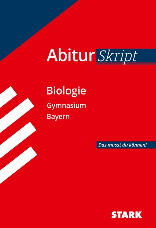 Produktbild: Abiturskript Bayern Biologie