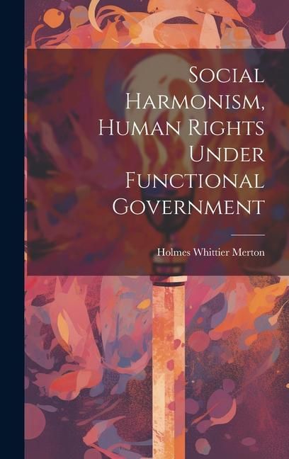 Produktbild: Social Harmonism, Human Rights Under Functional Government