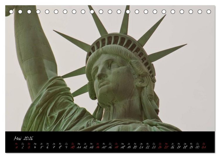 Produktbild: Ansichten einer Stadt: New York (Tischkalender 2026 DIN A5 quer), CALVENDO Monatskalender