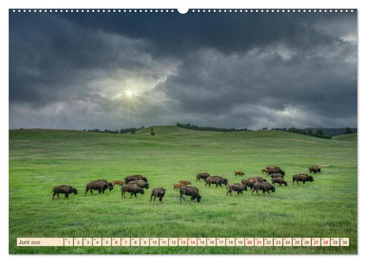 Produktbild: Sioux Im Lande von Sitting Bull (hochwertiger Premium Wandkalender 2026 DIN A2 quer), Kunstdruck in Hochglanz