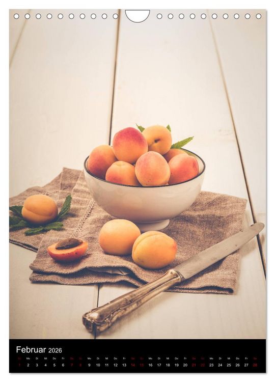 Produktbild: Stimmungsvolle Food Stillleben (Wandkalender 2026 DIN A4 hoch), CALVENDO Monatskalender