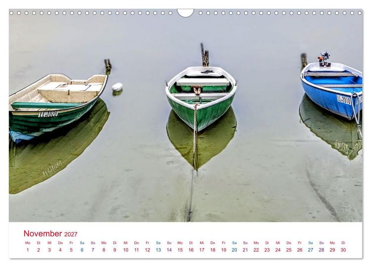 Produktbild: Hier f&uuml;hle ich mich zuhause - Landsberg am Lech und Ammersee (Wandkalender 2027 DIN A3 quer), CALVENDO Monatskalender